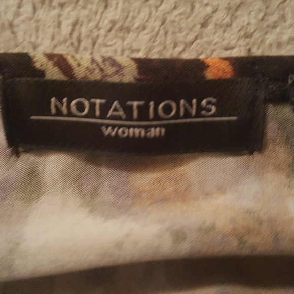 " Pleated  multicolor blouse" - Picture 5 of 5